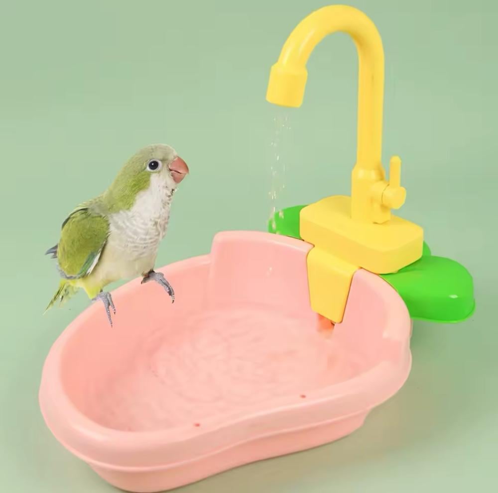 حوض استحمام طيور مروش طيور - العاب ببغاء استحمام الطيور ترويش الطيور