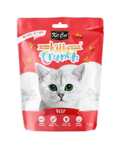 مكافآت كت كات كيتي كرنش نكهة اللحم البقري Kit Cat...