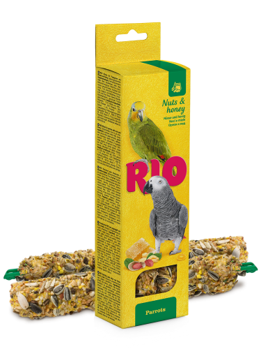 ريو اعواد العسل ومكسرات البندق للببغاء RIO Sticks...