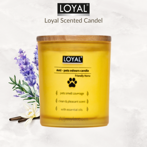 لويال شمعة عطرية بزيوت طبيعية LOYAL SCENTED CANDLE