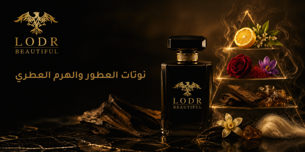 نوتات العطور والهرم العطري لفهم مكونات العطر من لودر بيوتيفل
