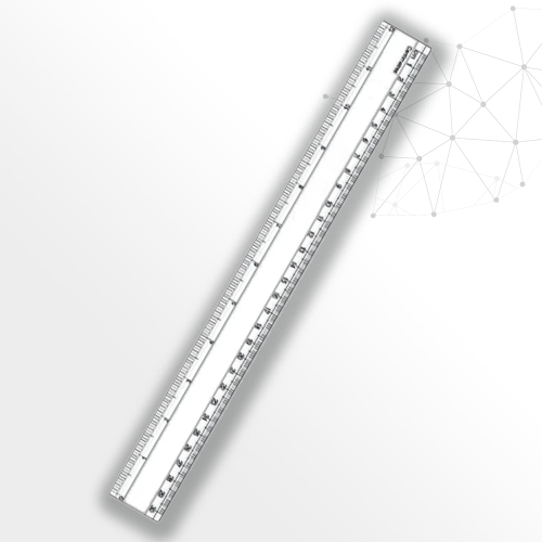 مسطرة بلاستيك 30 سم