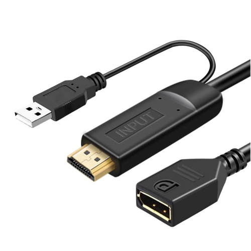 محول من HDMI M الى DP F طول 25سم