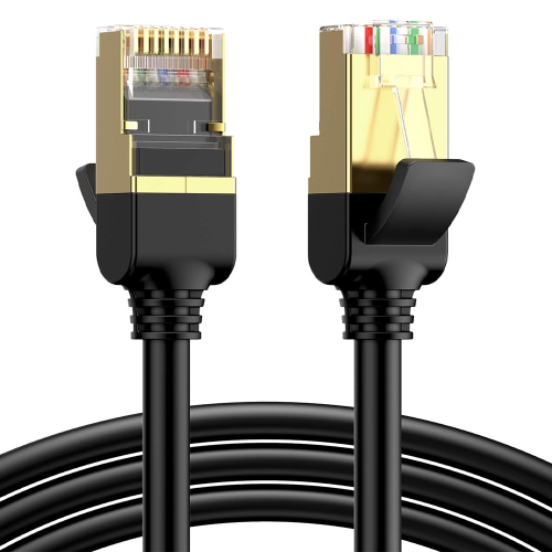 كيبل انترنت 3 متر CAT7 لون اسود