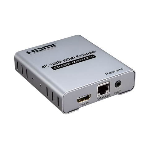 موسع ارسال اشارة من RJ45 الى HDMI مدى 120 متر