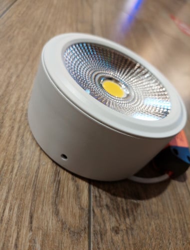 لطش cobخارجي 4بوصه 10سم 5wالاضاءة اصفر k3000