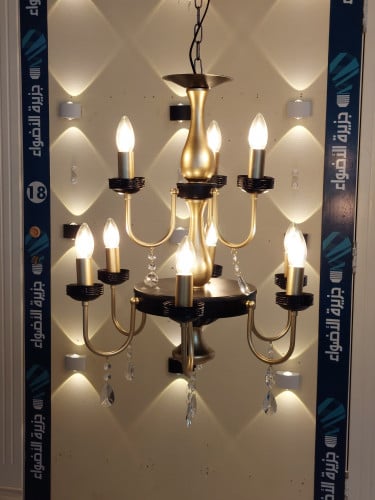 ثرياء كلاسيك برونز 9 لمبة E14