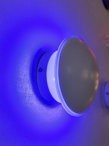 جداري داخلي LED مودرن باللون الازرق