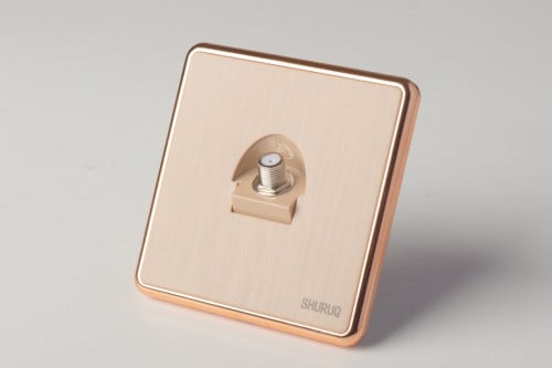 فيش دش ذهبي معتق بيانو