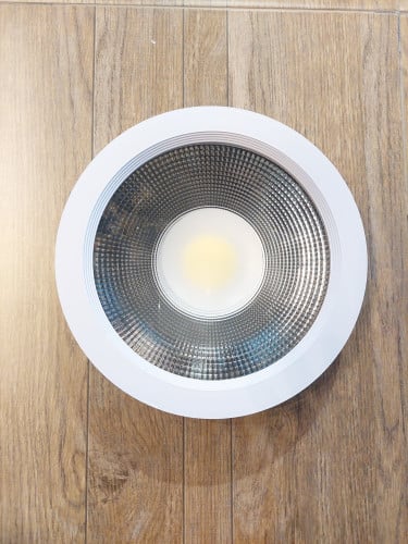 لطش cob خارجي 12بوصة 30سم 40w الإضاءة كريمي k4000