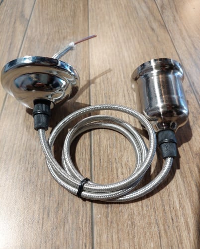 هولدر علاقي كروم 1 متر E27