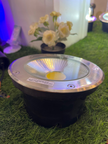 ارضي دفن خارجي 6بوصه بنور اصفر 20W