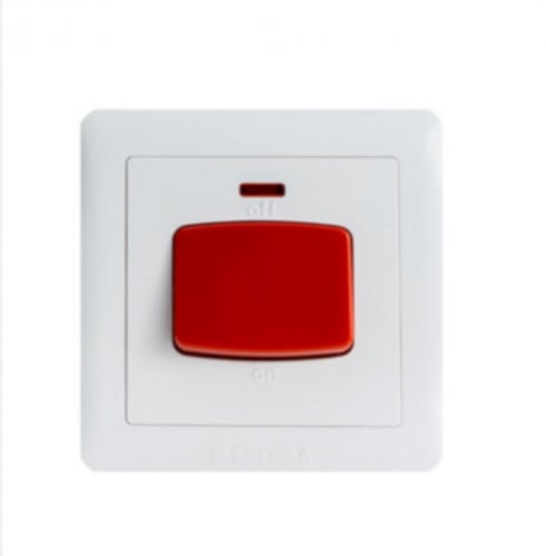 طفاي مكيف عريض 45A باللون الابيض ELECTRICA