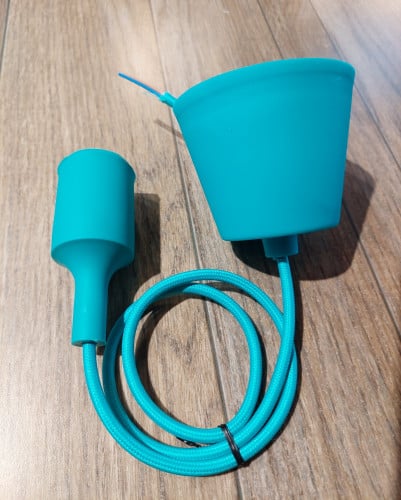 هولدر علاقي تركوازي 1 متر E27