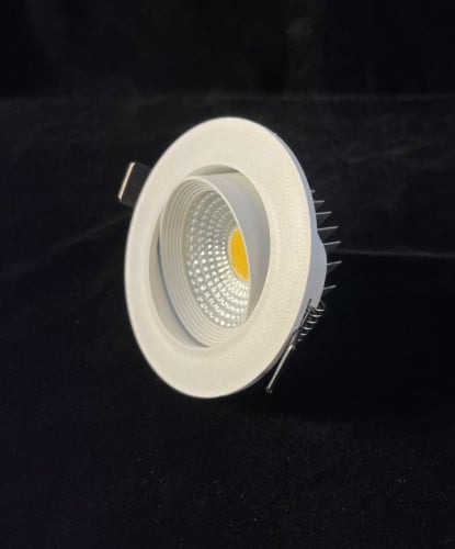 اسبوت لايت متحرك 3 بوصة 7سم بنور اصفر k3000 5w