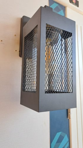 فانوس جداري خارجي E27 اسود