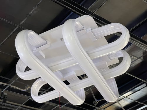 ثرياء مربع ليد 3 اضاءات