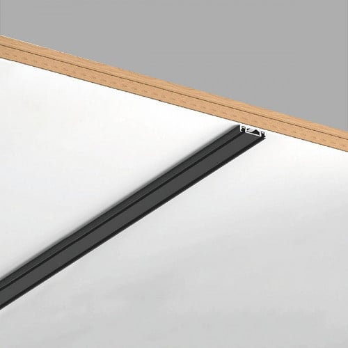 مسار مغناطيسي لطش رفيع  اسود 2.50 سم ماجنتك