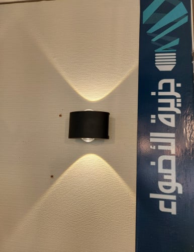 انارة LED خارجي اتجاهين 2w باللون الاصفر k3000