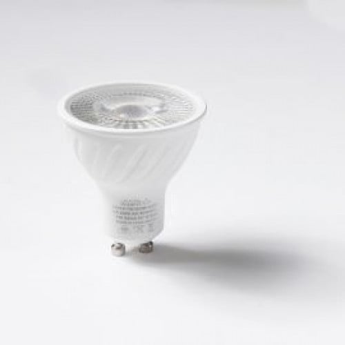 لمبة اسبوت سراميك  7W باللون الكريمي K4000  GU10