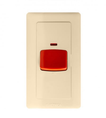 طفاي مكيف 7*14 عريض 45A باللون البيج ELECTRICA