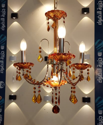 ثرياء كلاسيك كرستال 3+1لمبة