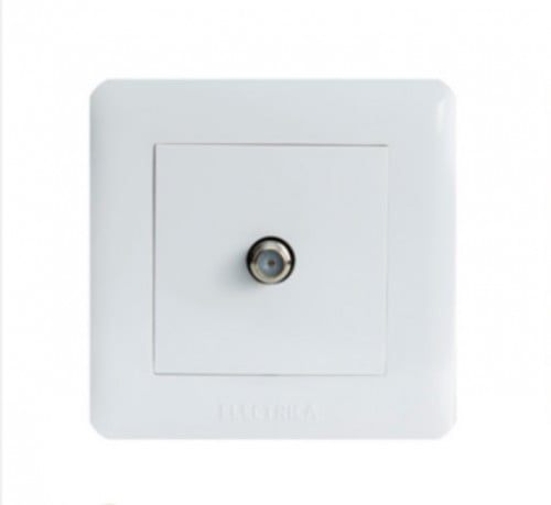 فيش دش عريض باللون الابيض ELECTRICA