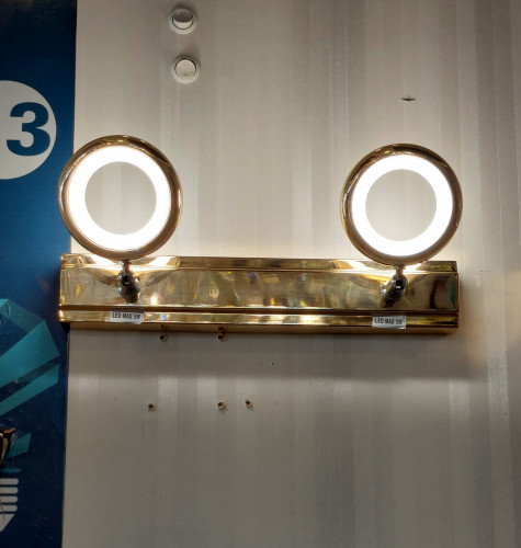 جداري داخلي مجوز إطار ذهبي 3اللوان