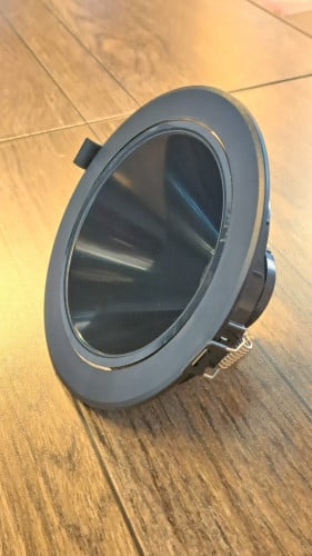 اسبوت مانع توهج 6 بوصه GU10 اطار اسود كامل