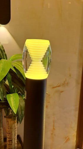 عامود انارة خارجي 50 سم اسود