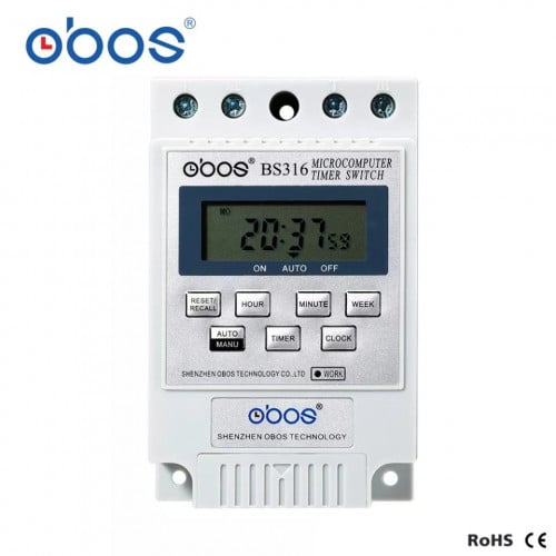 تايمر إلكتروني 2 خط 110V 25A