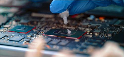 تنظيف مراوح مع معجون تبريد اصلي معالج لابتوب جيمنج