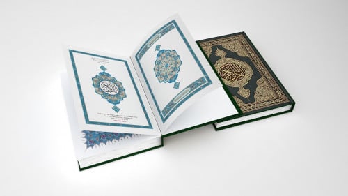 ANIMATED HOLY QURAN - HOLY BOOK 3D model