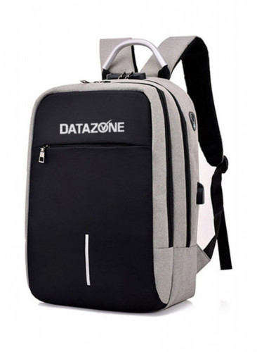 حقيبة ظهر مناسبة للسفر والعمل ومزودة بمنفذ شحن USB...