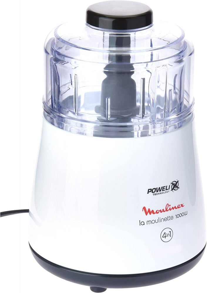 Moulinex La Moulinette Chopper 4 in 1, 500ml Bowl, 1000W, White DPA144 Moulinex Chopper - Mart | The best at the lowest prices