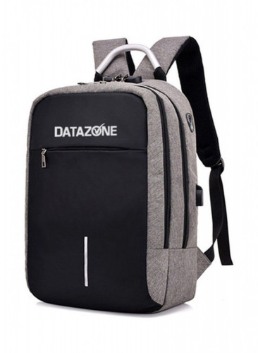 حقيبة ظهر للابتوب متعددة الاستخدامات رمادي/أسود