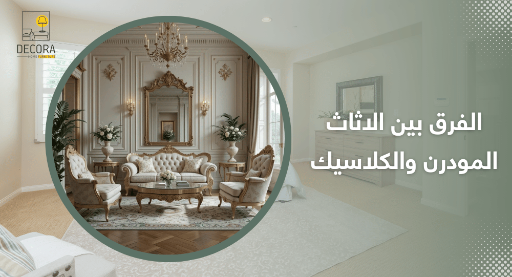 الفرق بين الاثاث المودرن والكلاسيك