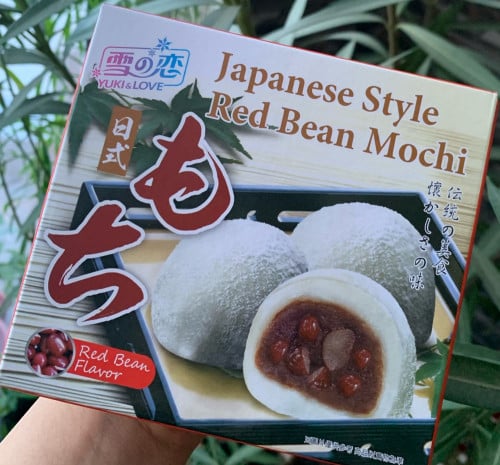 موتشي بالفاصولياء الحمراء