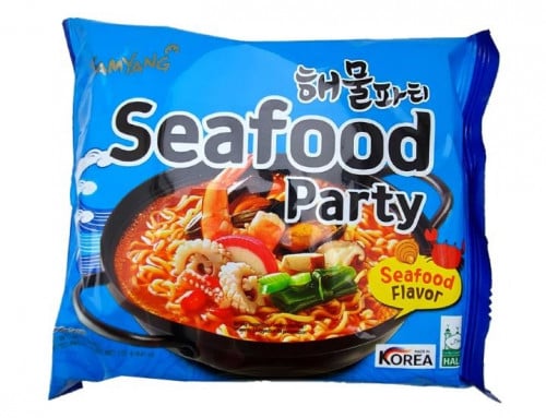 رامين الماكولات البحرية ساميونغ