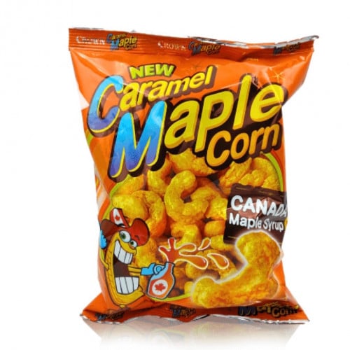 مقرمشات الذرة كاراميل ميبل كورن crown