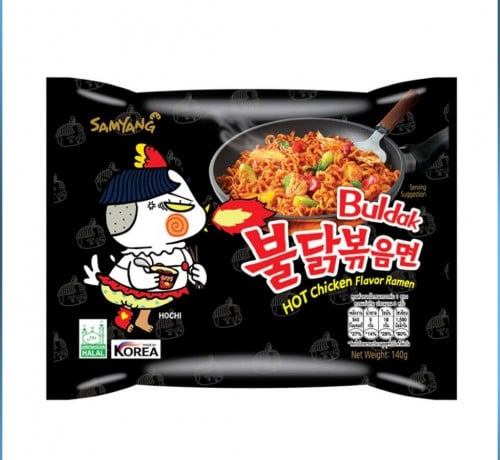 راميون التحدي الدجاج الحار (نودلز التحدي)