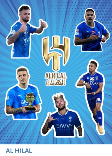 ملصقات الهلال