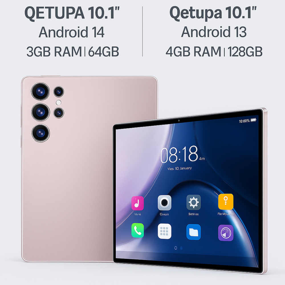 مقارنة بين جهازي QETUPA اللوحيين: أيهما الأنسب لك؟