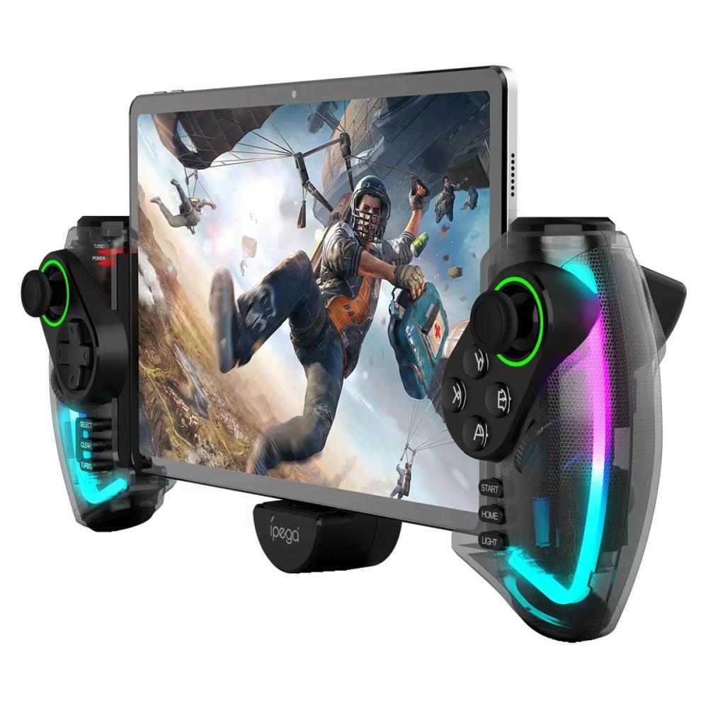 وحدة تحكم ألعاب Ipega PG-9777S للنتيندو سويتش ، أندرويد ، iOS ، iPad ، PC ، RGB Light ، PS3 ، مع وحدة تحكم قابلة للتمدد