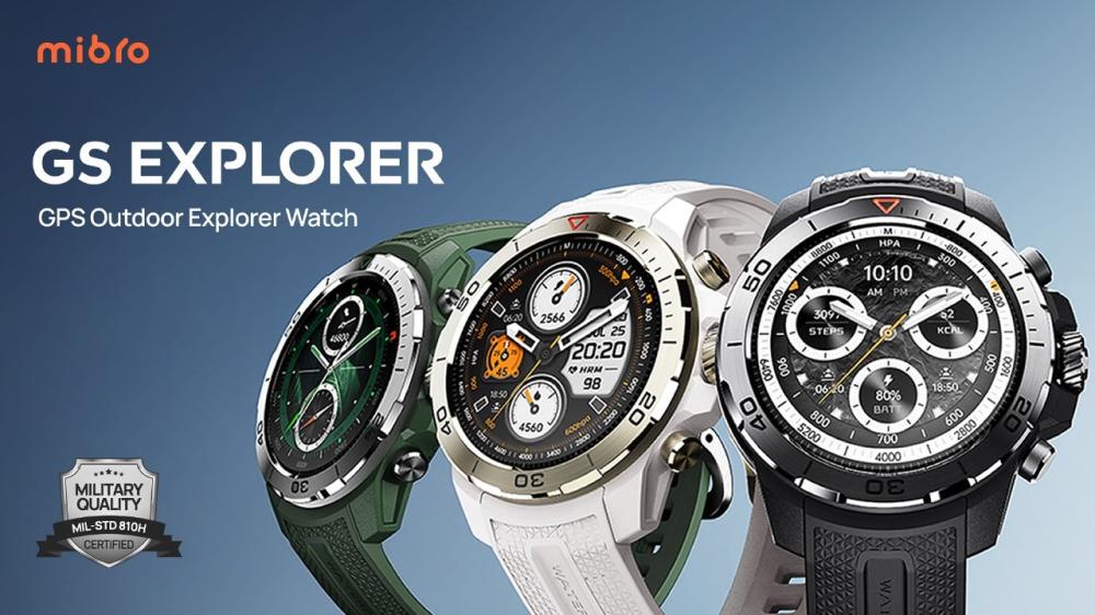 Mibro GS Explorer : ساعة ذكية متطورة تجمع بين الأداء والتصميم العصري