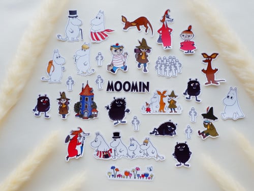 مجموعة ملصقات بتصميم Moomin