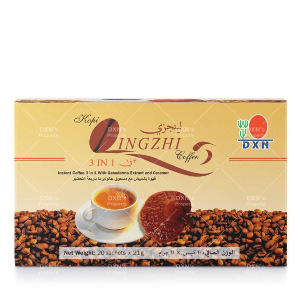 لينجزي قهوة ٣ في ١ بسكر