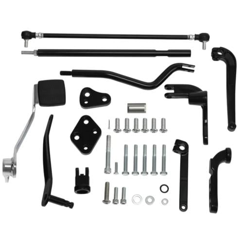 فورورد كنترول لون أسود لدراجات هارلي داينا  2006-2017