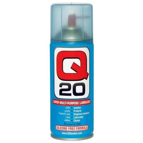 زيت تشحيم متعدد الاستخدامات Q20 يستخدم لفك الصدأ إزالة الرطوبة وحماية الأجزاء المعدنية