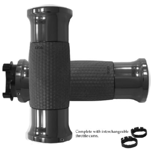 Avon Grips Metric Gel Anodized Grips for Harley Touring Softail Dyna Sportster V-Rod 1982-2022